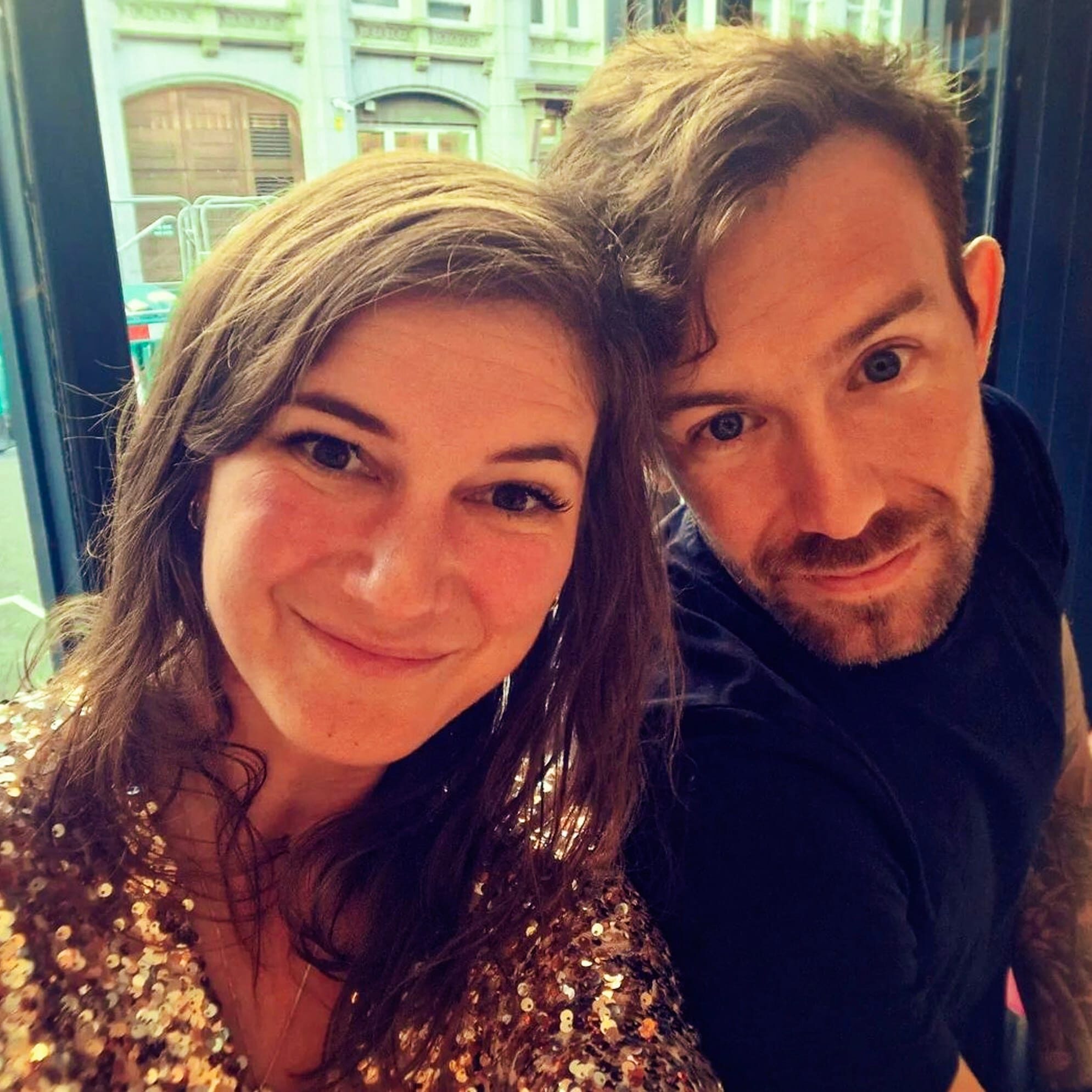 Kevin and Nancy from Two Wild Nomads enjoying a slow travel lifestyle together